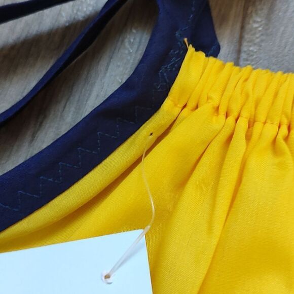 New With Tag Age 3 Casual Dress With Adjustable Spaghetti Straps - Picture 5 of 5